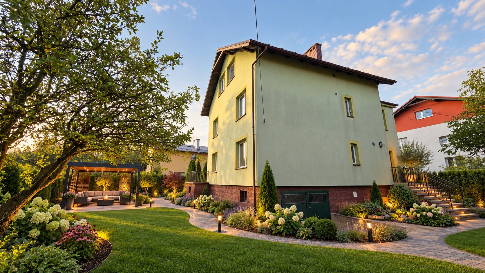Parter domu 59 m² + ogród i 86 m² pomieszczeń – Wapienica