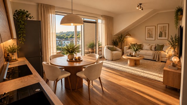 3-pokojowe mieszkanie 51,66 m² z balkonem  – ul. Chełmska, Bielsko-Biała